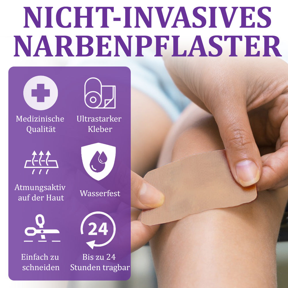 🌼Offizieller Shop🏷️: Flysmus® ReGen Hyaluronsäure Nano-Heal Mikronadel-Pflaster – 💝Behandlung von alten und neuen Narben, Reduktion von Operationsnarben, Dehnungsstreifen, Keloiden, Akne, Verbrennungen, Warzen, Hautveränderungen und Krampfadern