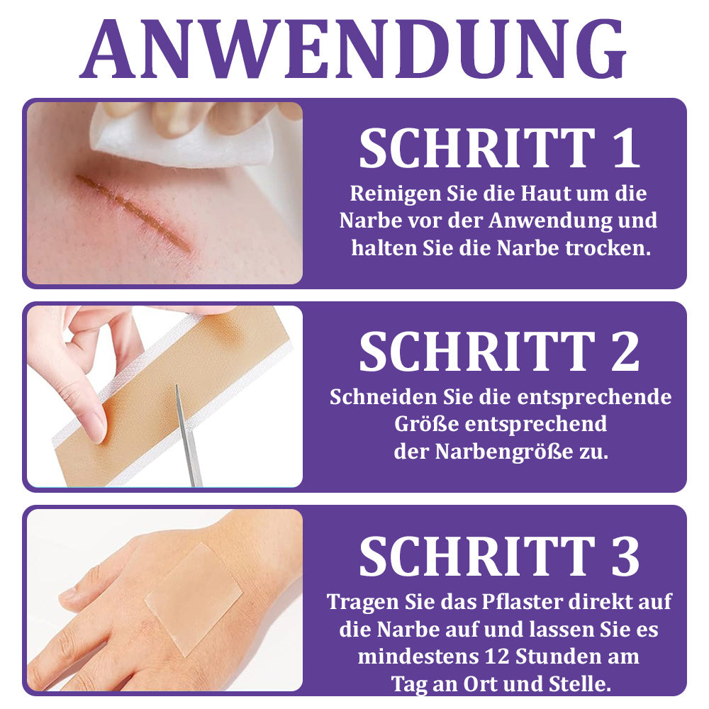 🌼Offizieller Shop🏷️: Flysmus® ReGen Hyaluronsäure Nano-Heal Mikronadel-Pflaster – 💝Behandlung von alten und neuen Narben, Reduktion von Operationsnarben, Dehnungsstreifen, Keloiden, Akne, Verbrennungen, Warzen, Hautveränderungen und Krampfadern