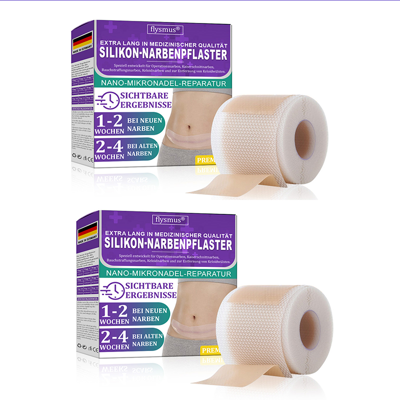 🏷️🌼 Offizieller Shop: Flysmus® ReGen Hyaluronsäure Nano-Heal Mikronadel-Pflaster – 💝Behandlung von alten und neuen Narben, Reduktion von Operationsnarben, Dehnungsstreifen, Keloiden, Akne, Verbrennungen, Warzen, Hautveränderungen und Krampfadern